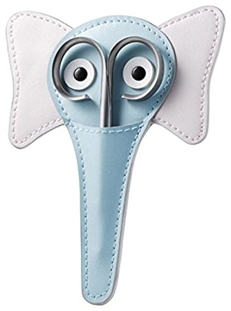 Rubis Baby Nail Scissors in Elephant Shaped Pouch