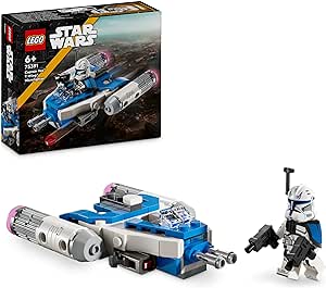 LEGO Star Wars : The Clone Wars Le Microfighter Y-Wing du Capitaine Rex - Vaisseau à Construire en Briques et à Collectionner - Idée de Cadeau pour Enfants Garçons et Filles dès 6 Ans 75391