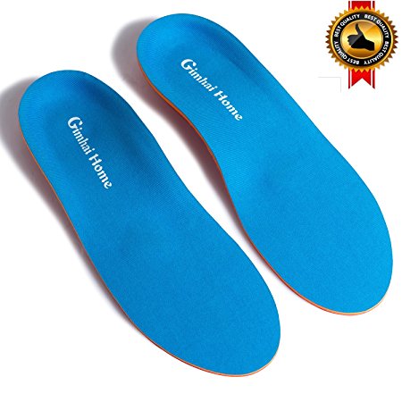 Orthotic/Orthopedic Arch Support Shoe Inserts/Insoles for Flat Feet,Feet Pain,Plantar Fasciitis,Pronation,Bunion For Men and Women