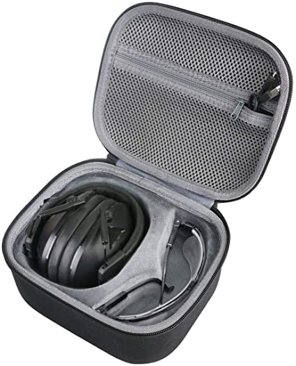 co2CREA Hard Carrying Storage Hard case fits Peltor Sport Tactical 100 Electronic Hearing Protector Ear Protection NRR 22 dB