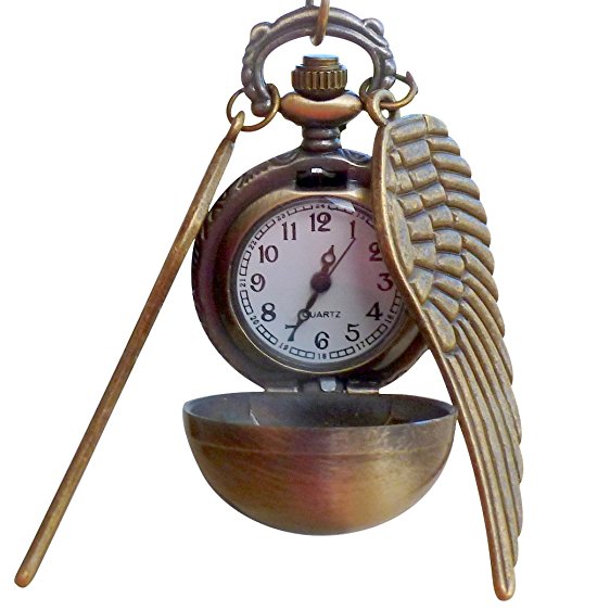 Legendary Flying ball necklace steampunk pocket watch gslw pgt