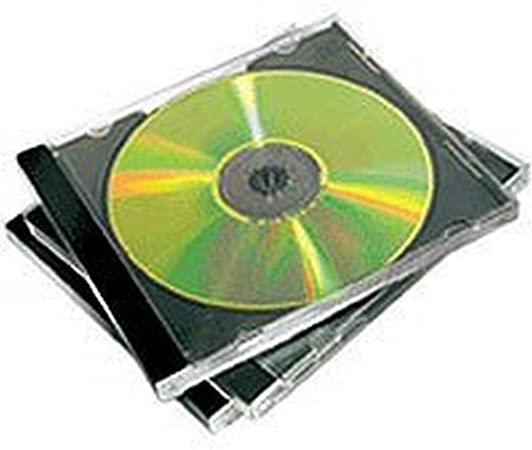 Fellowes Double CD Jewel Cases Pack of 5 Black