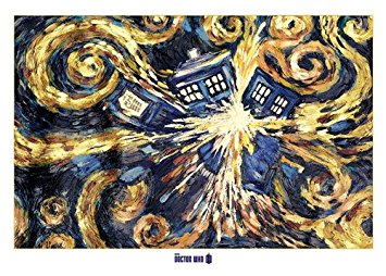Doctor Who XXL Poster Exploding Tardis (140cm x 100cm)