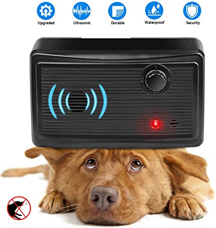 Mini Bark Control Device Outdoor, Anti Barking Deterrent Ultrasonic Dog Bark Control, Sonic Bark Deterrents Silencer Stop Barking Bark Stop Repeller