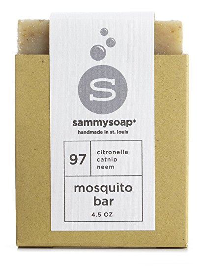 sammysoap Mosquito Repelling 100% All Natural Soap for Face & Body