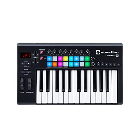 Novation Launchkey 25 USB Keyboard Controller for Ableton Live 25-Note MK2 Version