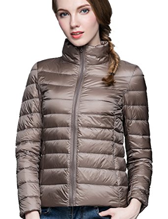 CHERRY CHICK Women's Ultralight Packable Down Jacket (Ideal for Spring & Autumn)