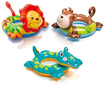 Big Inflatable Animal Swim Ring - Assorted Styles