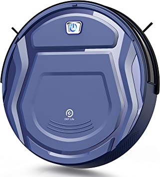 OKP Robot Vacuum Cleaner Small Robotic Vacuum Indoor for Home, Pet Hair,Hard Floors, Carpet,K2A