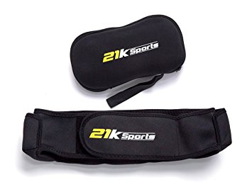 Tennis Ball Holder - Elastic Belt Includes 5 pockets for Tennis Balls- Premium Quality- Great Tennis Player Accessory
