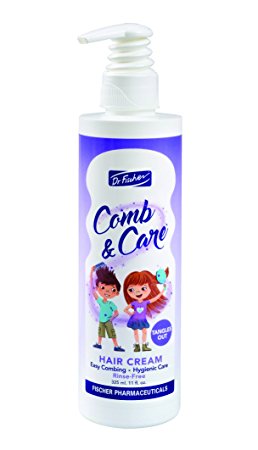 Comb & Care Detangler by Dr. Fischer - Cream Leave-In for Children   Lice Repellent