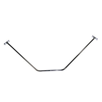 Barclay 4157-30-CP Neo Angle Shower Rod, 30-Inch