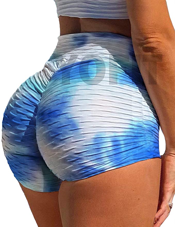Women's High Waist Workout Gym Shorts Ruched Butt Lifting Shorts Booty Shorts Daisy Dukes Shorts Running Lounge Sexy Lingerie