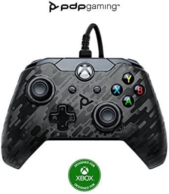 PDP Controller Wired for Xbox Series X│S, Phantom Black