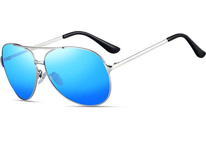 ATTCL Men's Hot Classic Aviator Polarized Sunglasses For Men Golf Driving