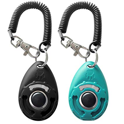 NewNewStar Pet Training Clicker with Wrist Strap - Dog Training Clickers