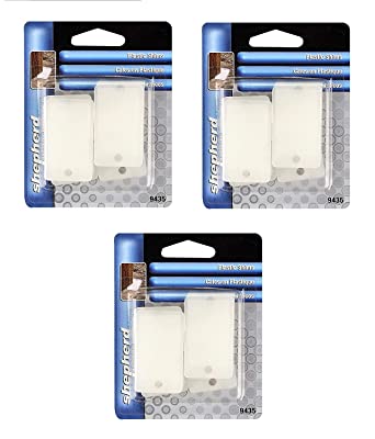 Shepherd Hardware 9435 Wedge-It White Plastic Shims, Sold as 3 Pack, 18 Count Total