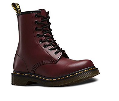 Dr. Marten's Women's 1460 8-Eye Patent Leather Boots, Cherry Red Rouge Smooth, 4 F(M) UK / 6 B(M) US Women / 5 D(M) US Men