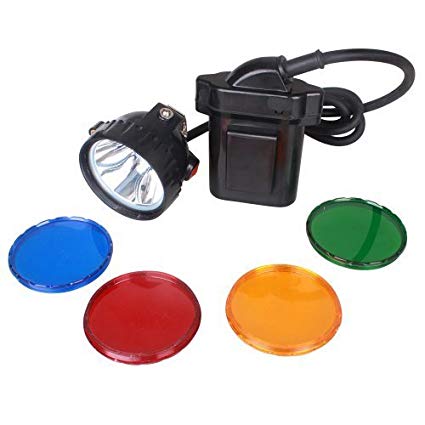 Kohree High Power 5W OSRAM LED Headlamp with 4 Optical Filters (Red, Yellow, Green, Blue), Fit for Hog Deer Coon Coyote Hunting,Mining,Camping etc
