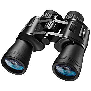 TOPELEK 10×50 Compact Binoculars for Adults, Hunting Binoculars High Powered Binoculars with Low Light Night Vision, Travel Binoculars for Bird Watching, Outdoor Sports Events, Adventure and Concerts