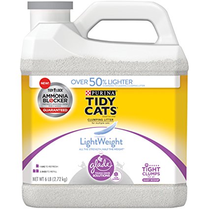 Tidy Cats Lightweight Glade Tough Odor Solutions Clean Blossoms