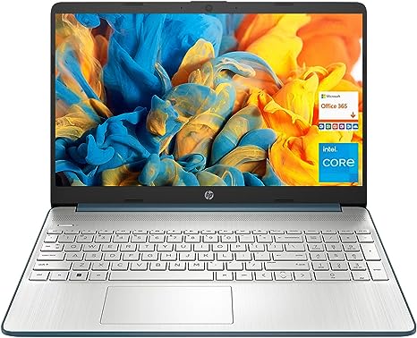 HP 15.6 inch Laptop, 16GB Memory, 1TB SSD Storage, Intel Core i3-1115G4 Processor, 15.6" HD Anti-Glare Display, HDMI, SD Card Reader, Wi-Fi & Bluetooth, Windows 11 Home, 1 Year Microsoft 365