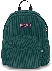 JanSport Half Pint FX Mini Backpack - Ideal Day Bag for Travel & Sightseeing - Deep Juniper Corduroy