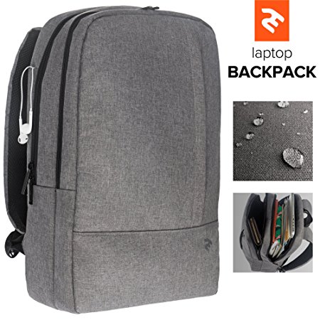 Lightweight Computer Backpack – Stylish Laptop Backpack For Men or Women – Water, Scratch & Tear Resistant Material – Minimalist Business Laptop Backpack for 15,6 inch Laptops & Notebooks