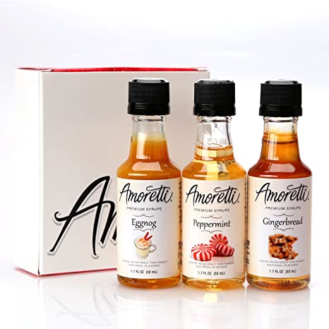 Amoretti Premium Syrups Christmas 3 Pack (50ml)