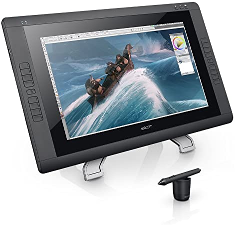 Wacom DTK2200 Cintiq 22HD 21-Inch Pen Display Tablet, Black