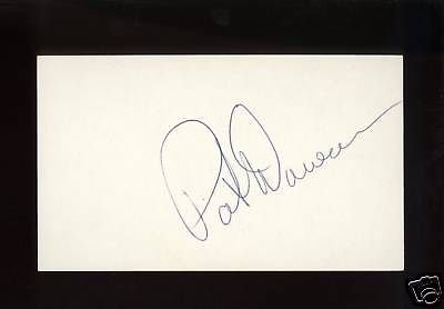 Pat Donovan Cowboys MINT Autographed Index Card