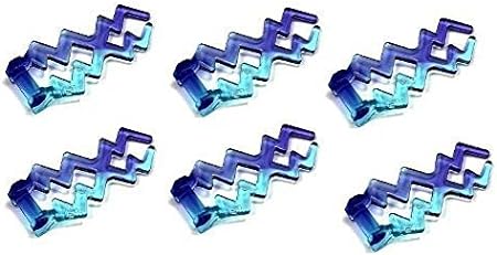 Lego Minifigure Lightning Force Bolt Weapon (6 PCS)