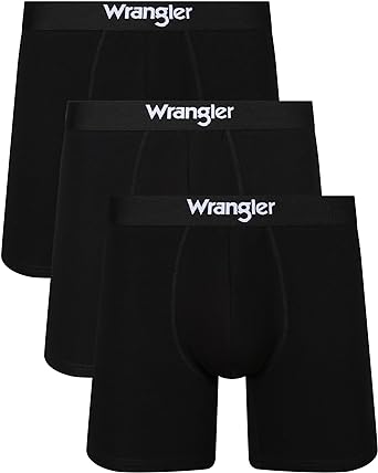 Wrangler Men's Boxer Shorts in Black