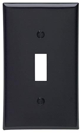 Leviton 80701-E, 1 Gang 1-pack, Black