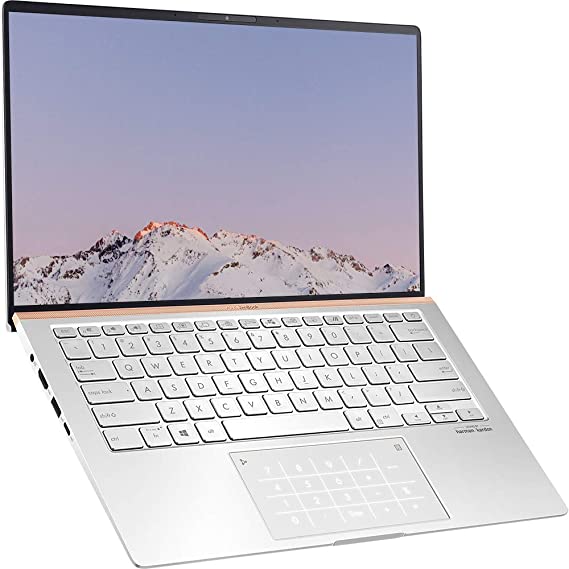 ASUS ZenBook UM433DA Full HD 14" Laptop (AMD Ryzen 5 3500U, 8GB RAM, 512GB PCIe SSD, Backlit Keyboard, Windows 10), Silver