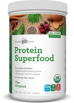 Amazing Grass Protein Superfood Original, 12 Servings, 12.2 ounces