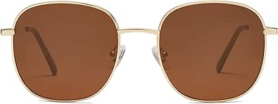 SOJOS Classic Square Sunglasses for Women Men with Spring Hinge Sunnies SJ1137