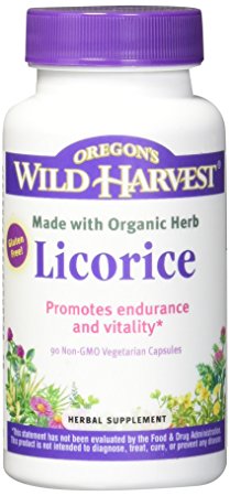 Oregon's Wild Harvest Licorice Organic Capsules, 90 Count