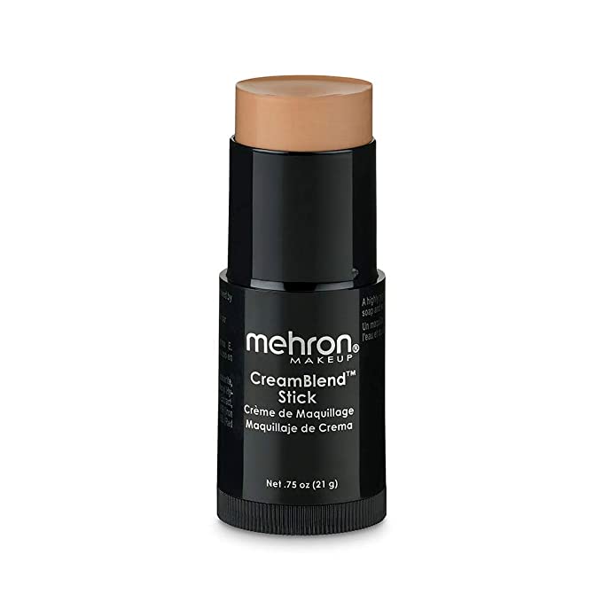 Mehron Makeup CreamBlend Stick - Foundation (.75 oz) (Medium 3)