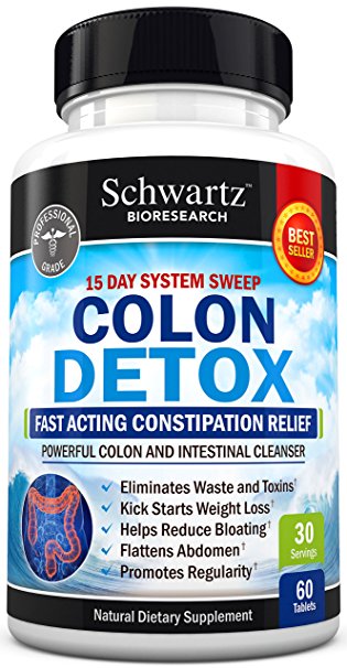 Most Effective Super Colon Detox for Weight Loss. Maximum Strength & Professional Grade Fast Acting Constipation Relief. Eliminate Toxins & Waste. Money Back Guarantee Made in USA