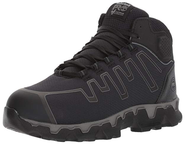 Timberland PRO Men's Powertrain Sport Mid Alloy Toe EH Industrial & Construction Shoe