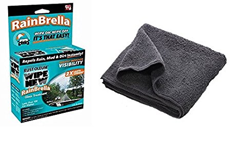 Rust-Oleum 311196 Wipe New RainBrella with GoTek Microfiber Cloth