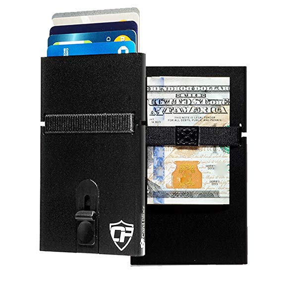 Card Blocr Plus Money Clip Wallet | RFID Wallet Money Clip Card Holder
