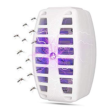 Athemo Plug-in Bug Zapper - Electronic Insect Killer, Mosquito Trap with UV Light, Indoor Fly Pests Catcher Lamp