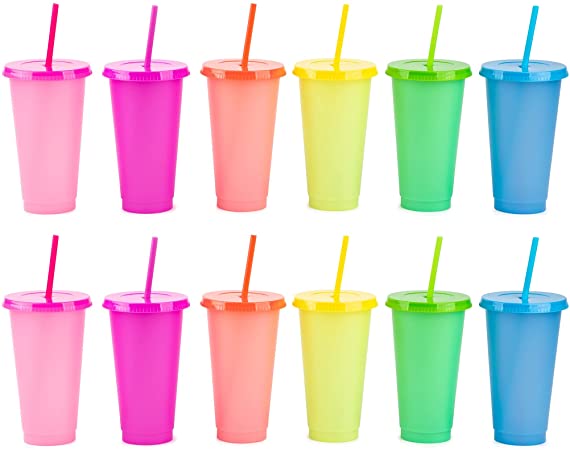 24 Pack Manna Color Changing Reusable Cups (24 Cold)