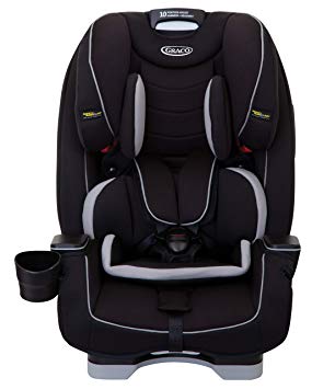 Graco Slimfit All-in-One Car Seat, Group 0 /1/2/3, Black