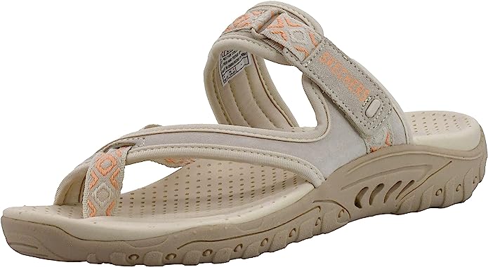 Skechers Women's Reggae-Trailway Sandal Flip-Flop