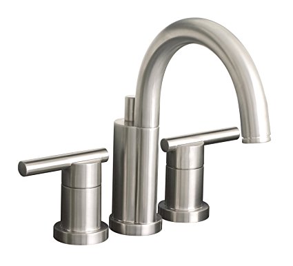 Premier 120332LF Essen Lead-Free Mini-Widespread Lavatory Faucet, PVD Brushed Nickel