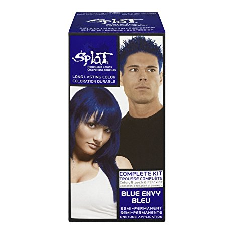 SPLAT Hair Color Complete Kit, Blue Envy,