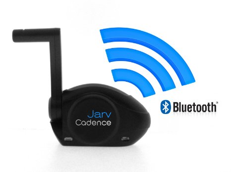 Jarv Bluetooth 40 Cycling Speed and Cadence Bike Sensor for IPhone 4S IPhone 55C5S 6 and 6 Plus  new IPod touch and other iOS Bluetooth devices- Black